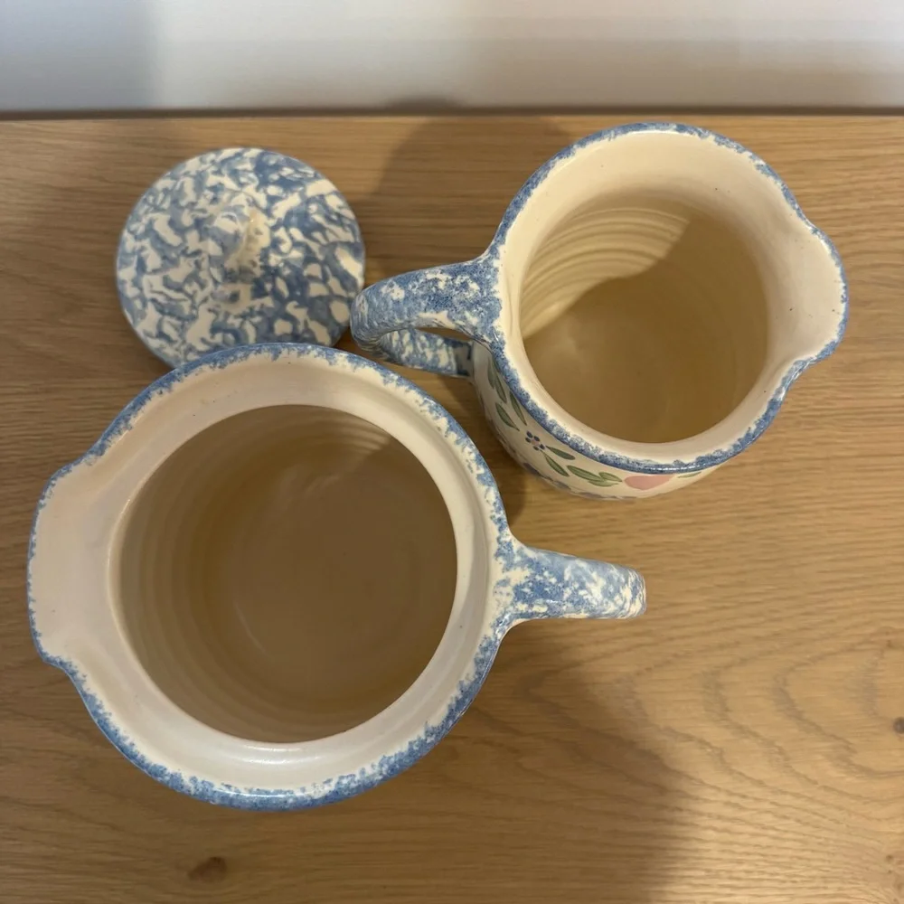 Vintage East Texas Pottery 90’s Mom Brown Kitchen Aesthetic Ceramic Set